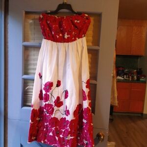 Strapless Maxi Dress